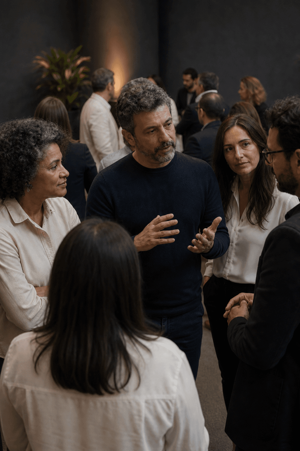 Vivência em grupo no MOVA